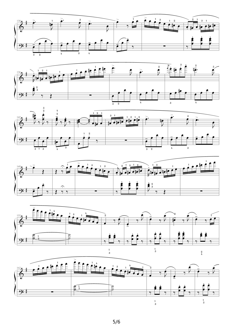 库劳—C大调钢琴小奏鸣曲（Op.55 No.2）钢琴谱图3