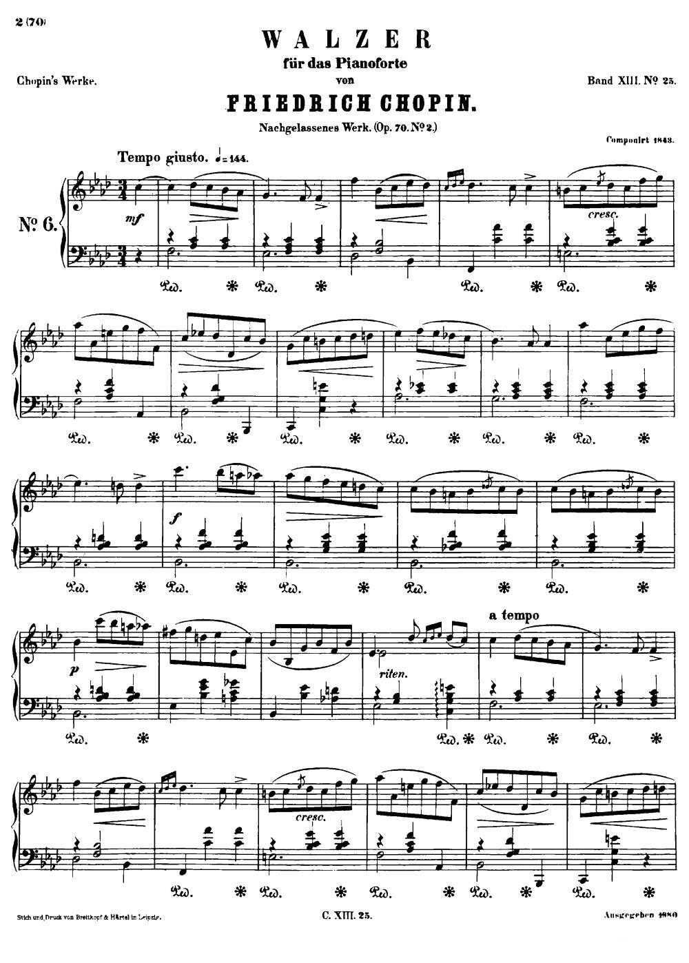 《F小调圆舞曲Op.70-2》钢琴曲谱图分享