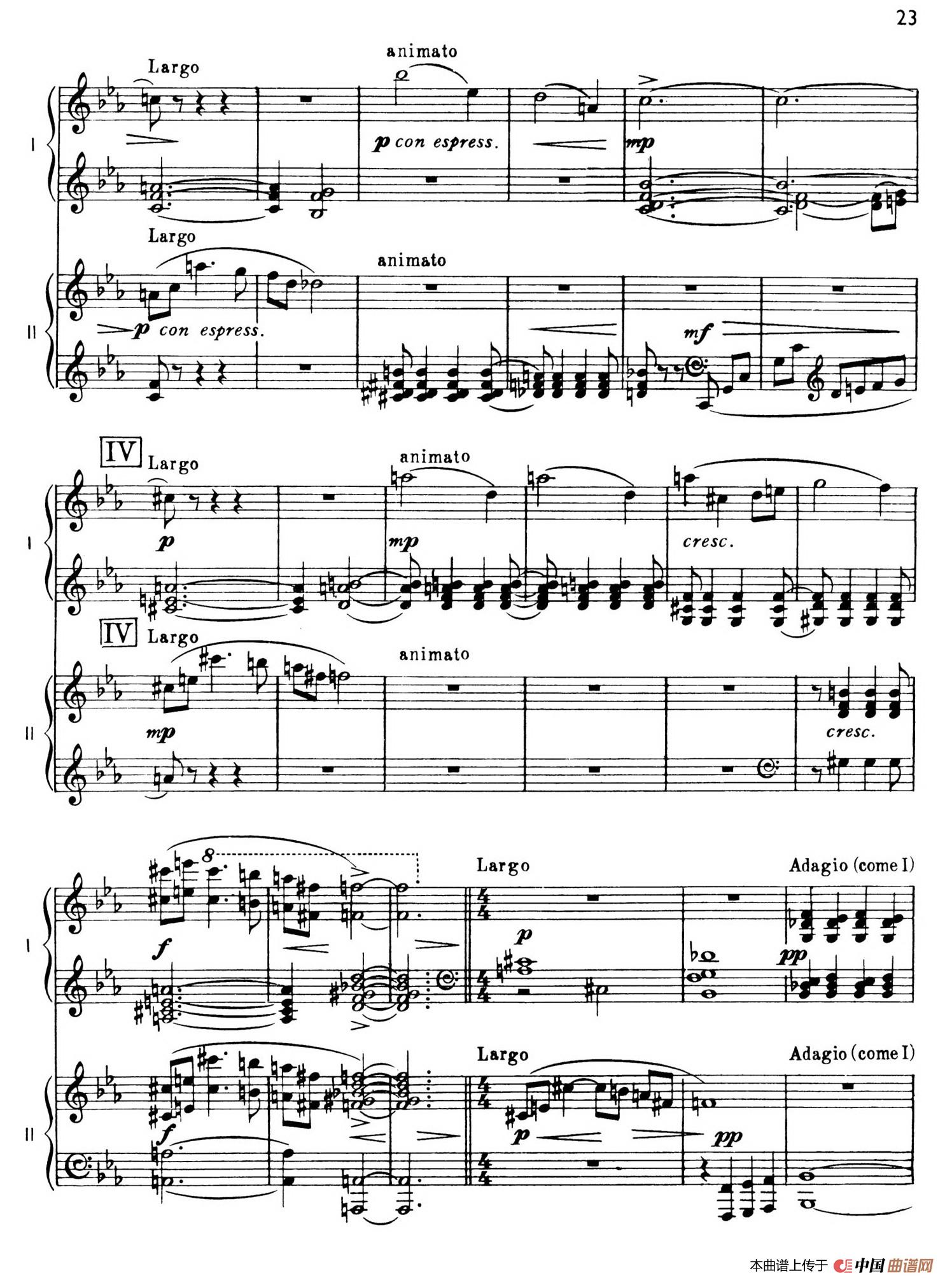 《The Planets Op.32》钢琴曲谱图分享