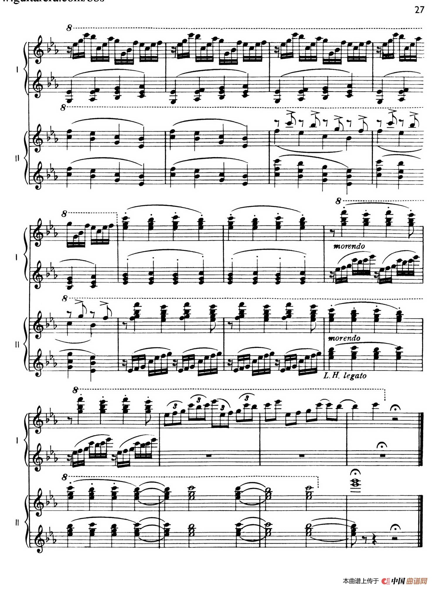 《The Planets Op.32》钢琴曲谱图分享