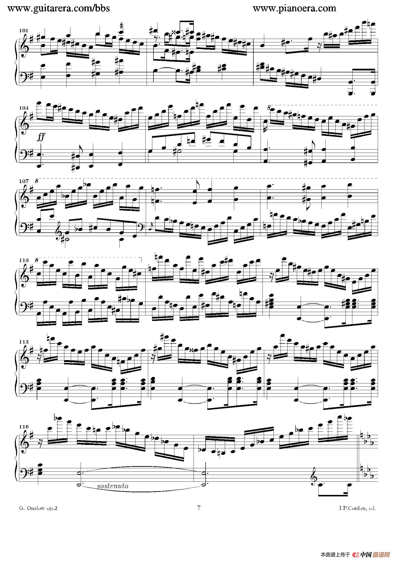 《Grande Piano Sonata in c Minor Op.2》钢琴曲谱图分享