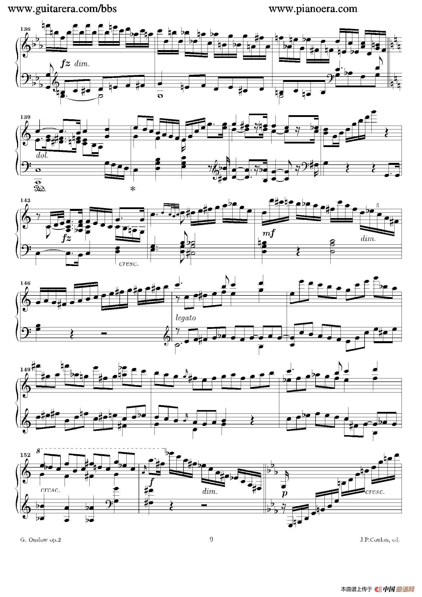 《Grande Piano Sonata in c Minor Op.2》钢琴曲谱图分享