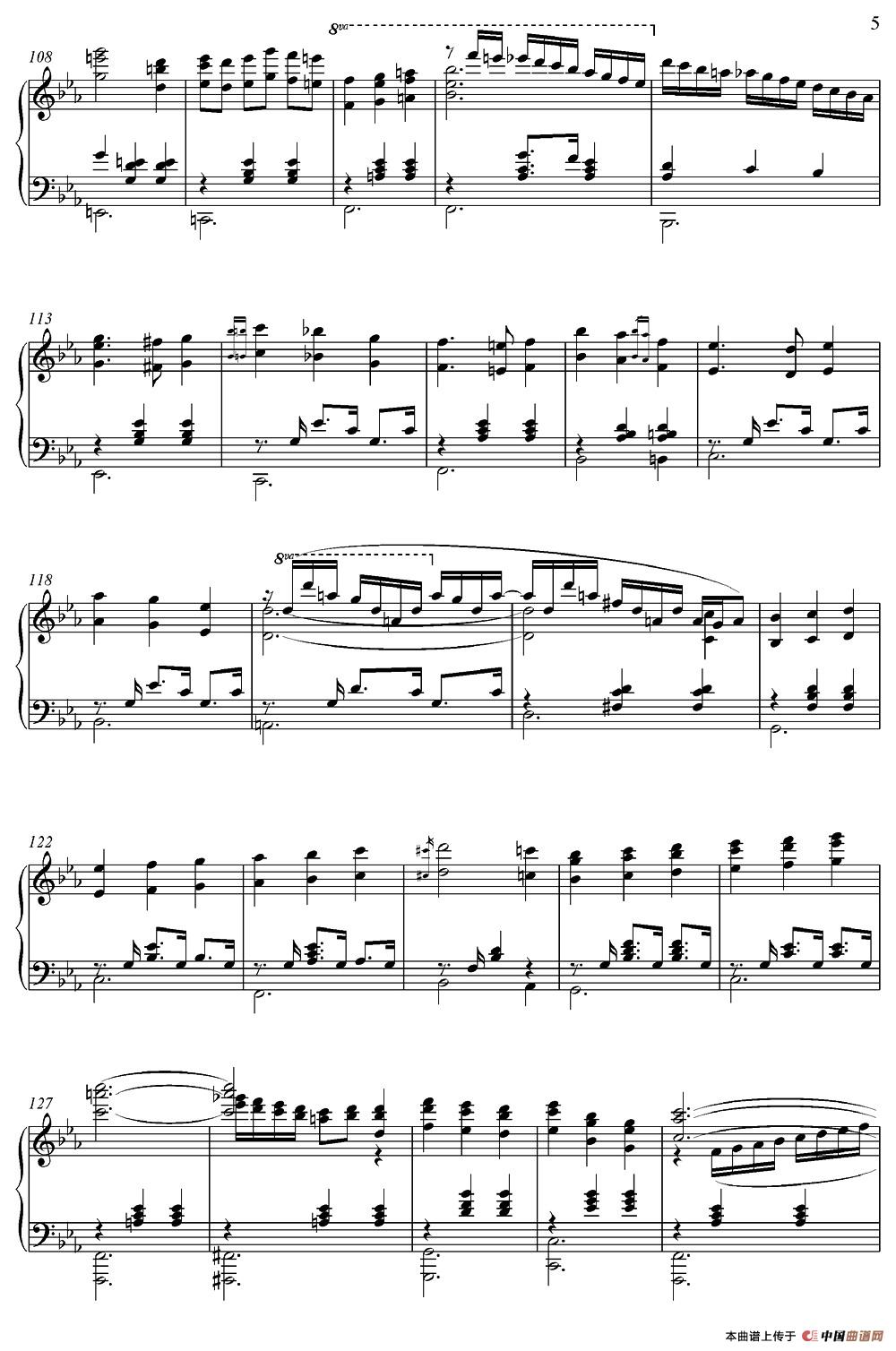 《Legend Of 1900》钢琴曲谱图分享