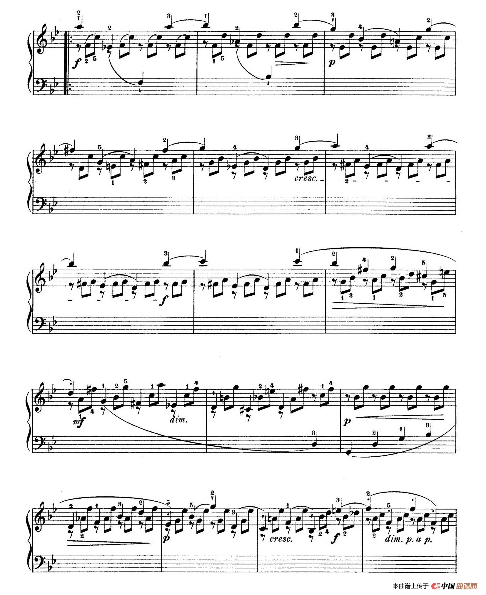 《Six Partitas BWV 825-830》钢琴曲谱图分享