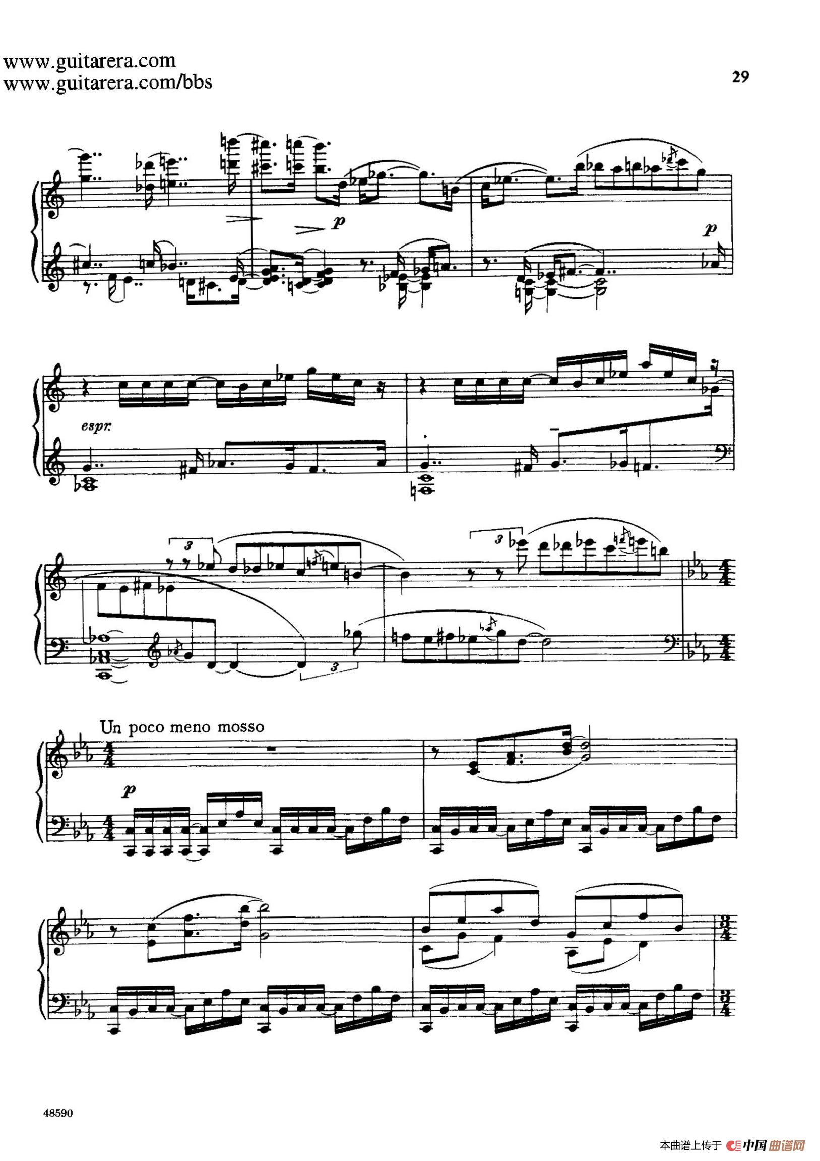 《Piano Sonata Op.26》钢琴曲谱图分享