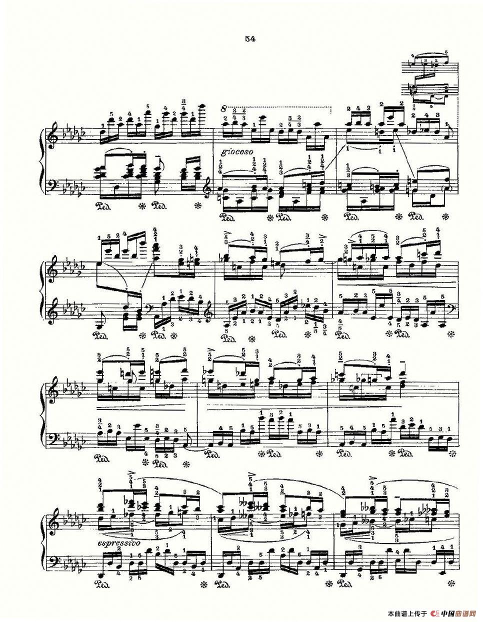 《肖邦《练习曲》Fr.Chopin Op.10 No5 & Op.25 No9》钢琴曲谱图分享