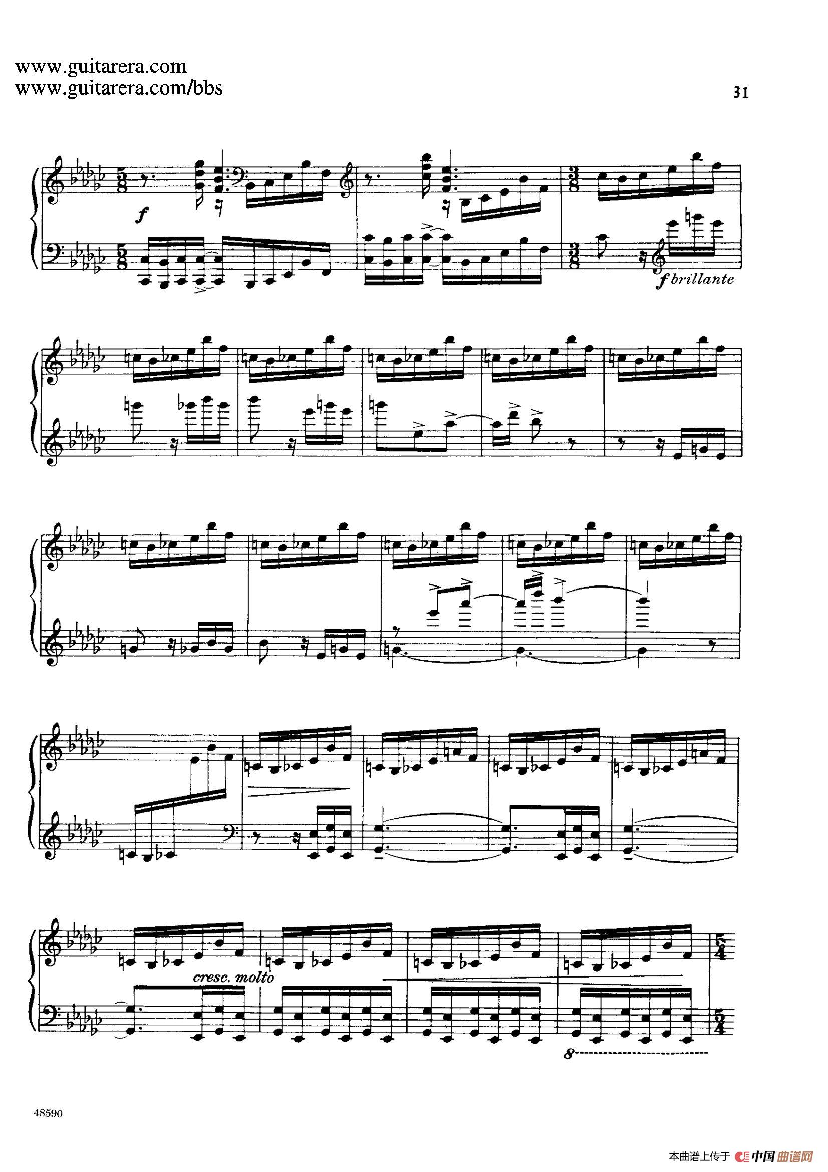 《Piano Sonata Op.26》钢琴曲谱图分享