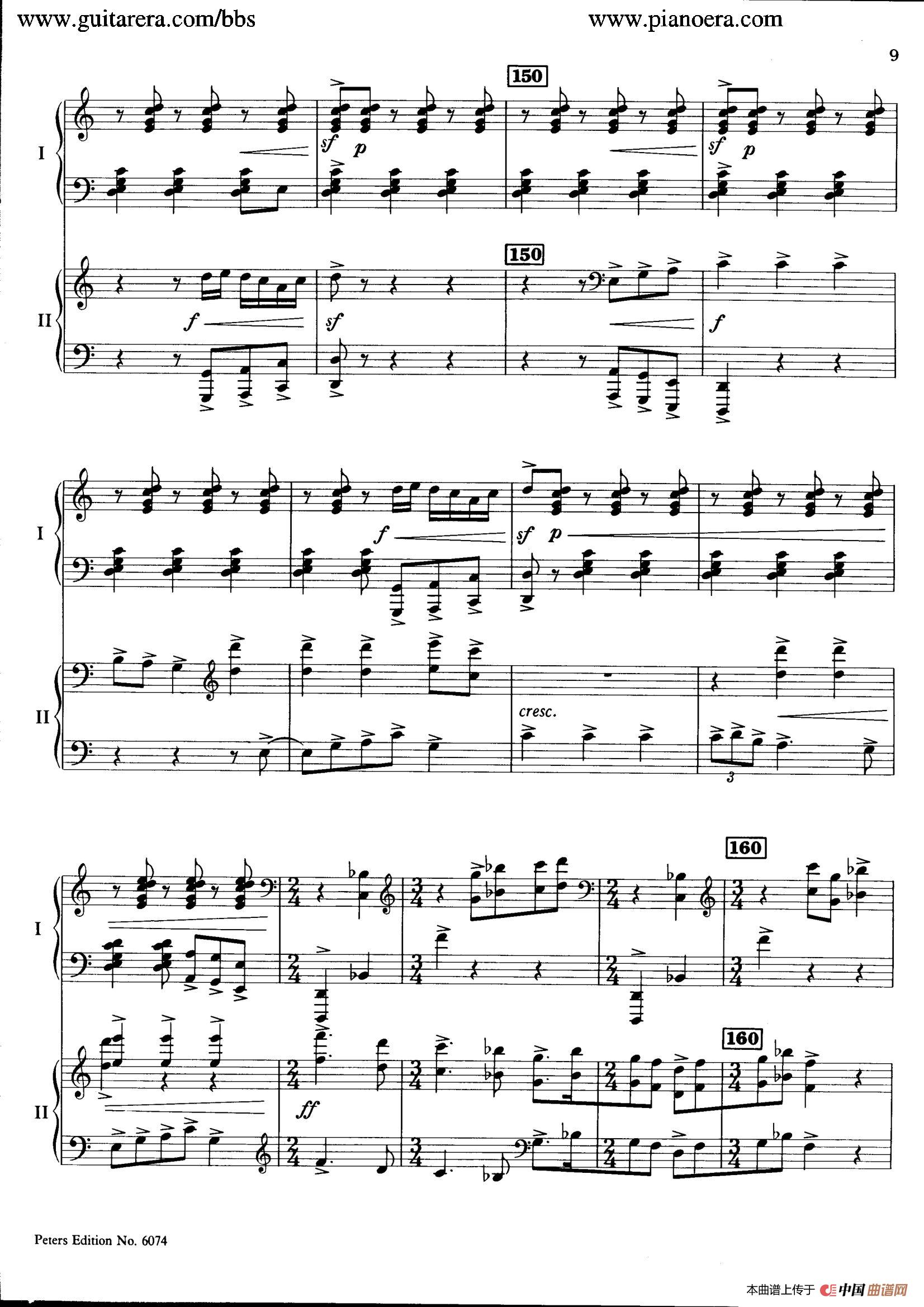 《Rondo in D Major Op.87a》钢琴曲谱图分享