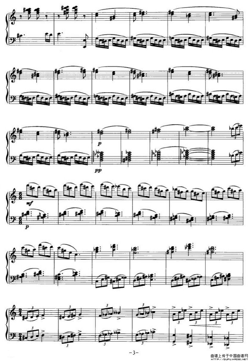 《骆越情思》钢琴曲谱图分享