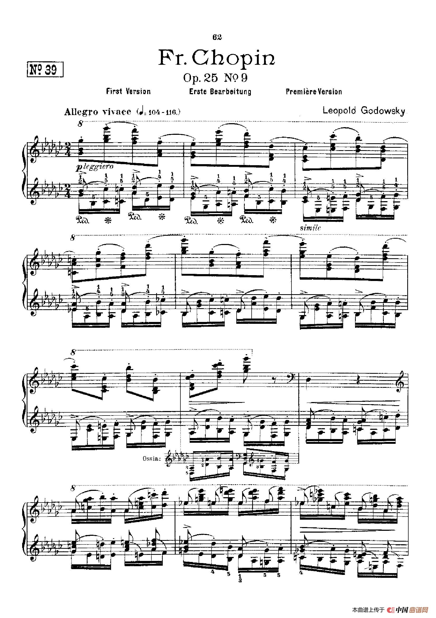 《53首以肖邦练习曲为素材而作的练习曲》钢琴曲谱图分享