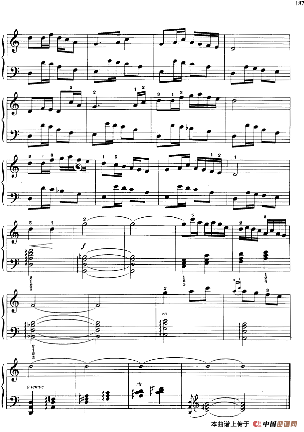 《110首中国民歌钢琴小曲集：四季花开》钢琴曲谱图分享