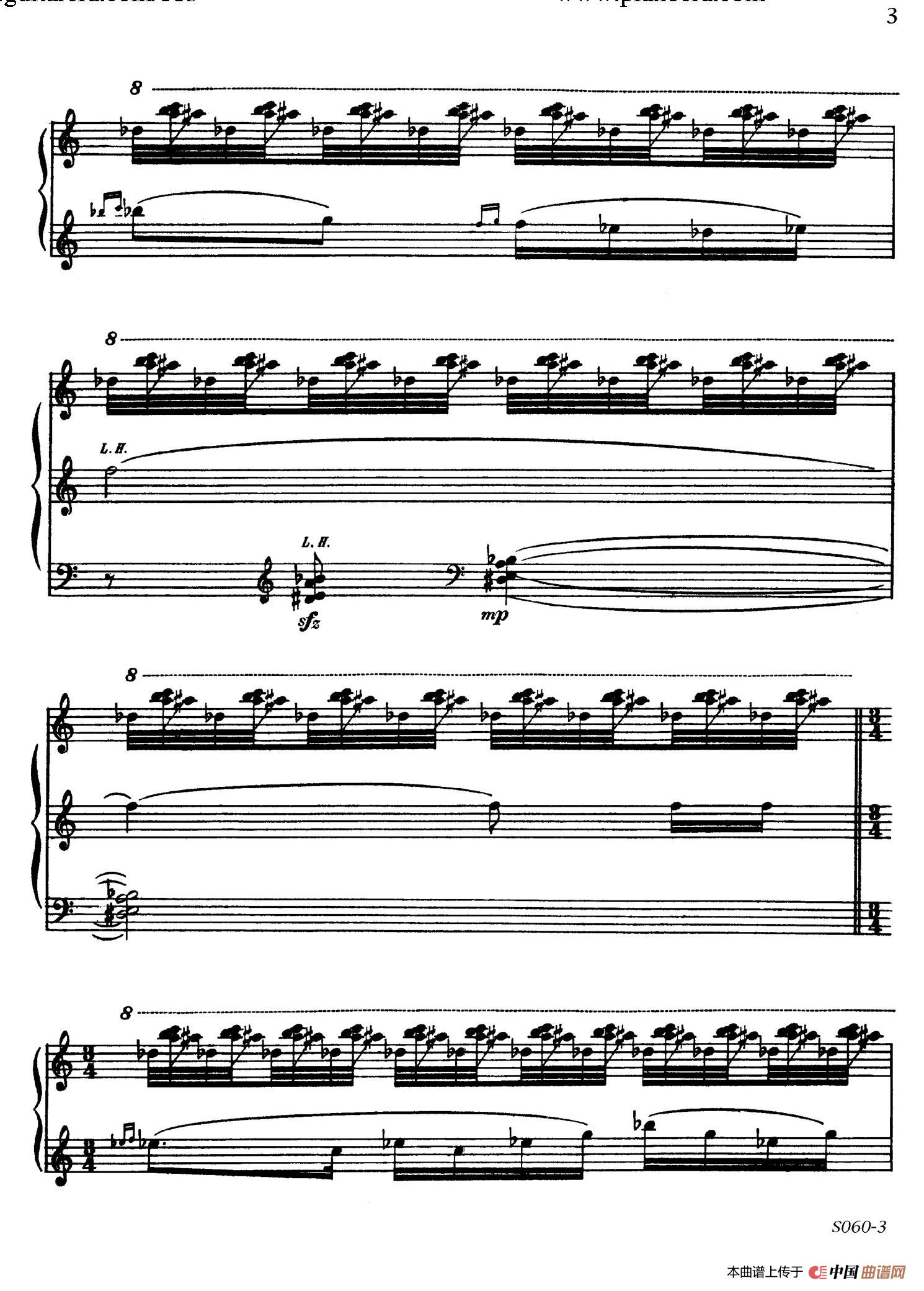 《A la Chinoise Op.39》钢琴曲谱图分享
