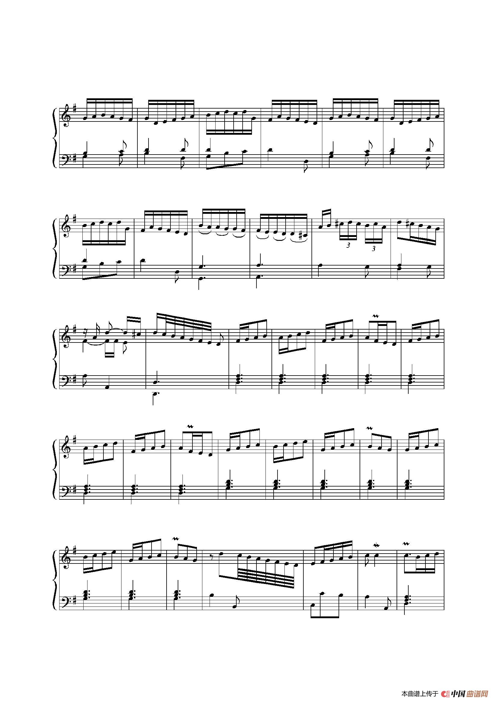 《DeiPuo il Dabre Ernelinda》钢琴曲谱图分享