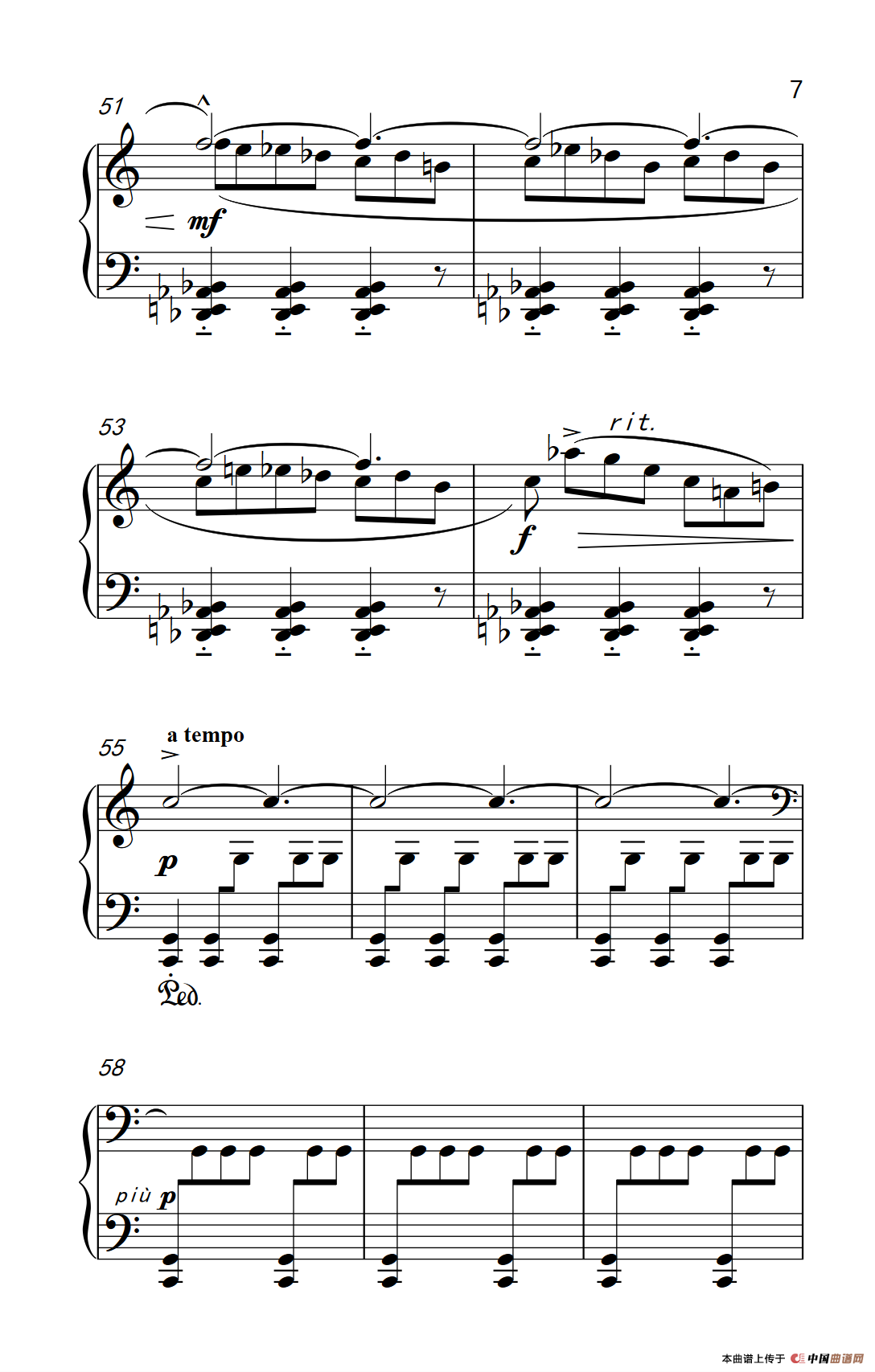 《六首保加利亚节奏舞曲 第二首》钢琴曲谱图分享