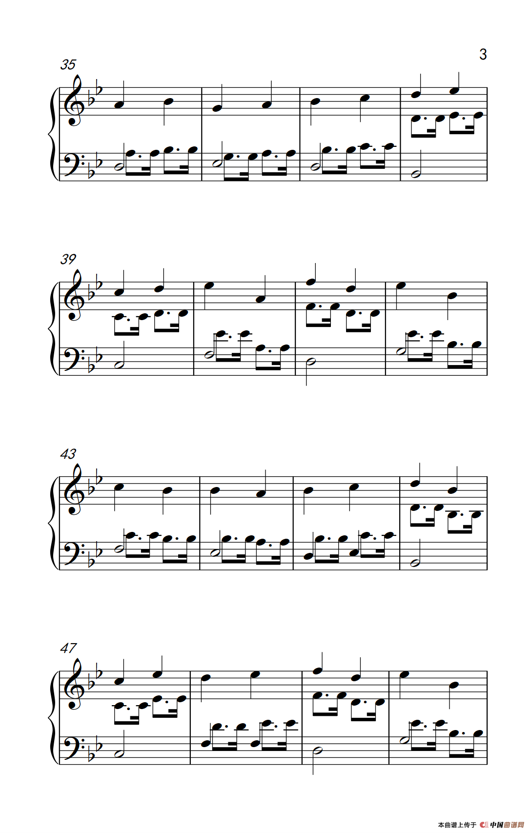 《魔法密林》钢琴曲谱图分享
